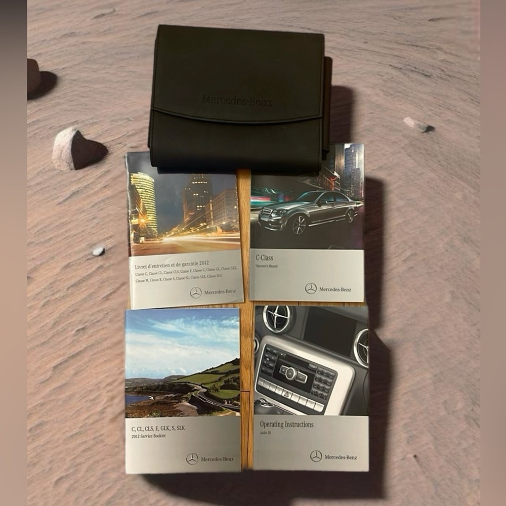 2012 Mercedes Benz C Class Coupe Owners Manual With Case